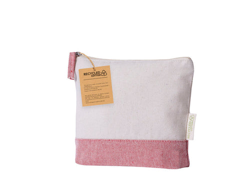 Beauty bag made of recycled cotton - Velerox Personalised