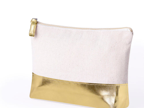 Beauty bag in recycled cotton material of 220 g/m2 - Radynel Personalised
