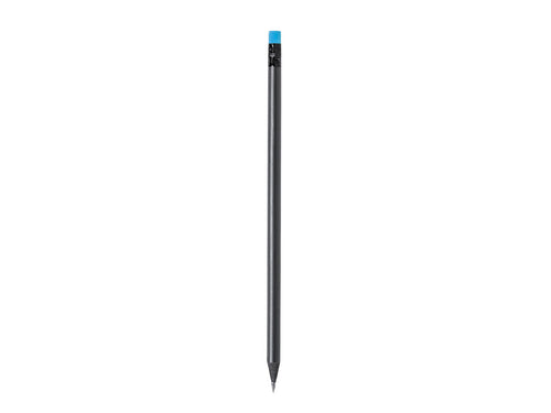 Elegant black pencil made of natural wood, with practical eraser - Crespok Personalised