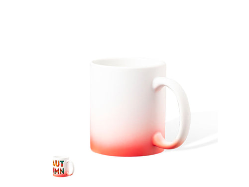 Ceramic mug with 350 ml capacity and matte finish - Lanteira Personalised