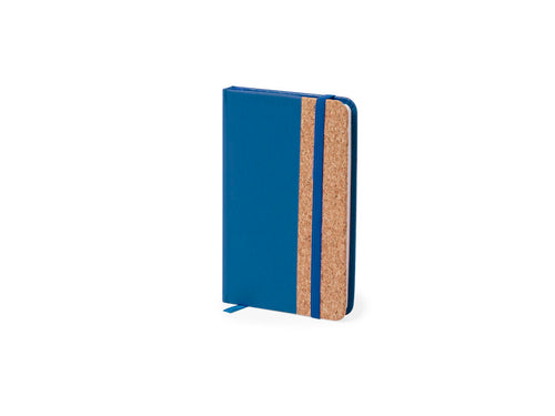 Notepad with hard covers made of soft cork - Tierzo Personalised