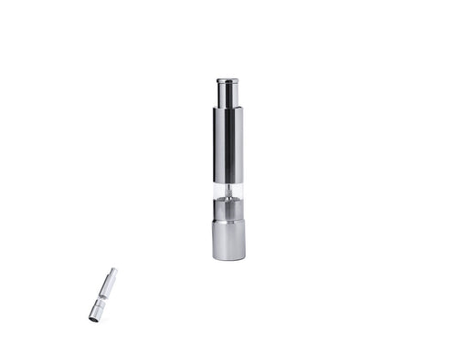 Manual salt and pepper mill made of Aluminium - Narsak Personalised