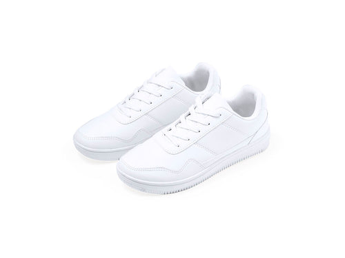 Elegance and comfort with the white polyester trainers - Parisix Personalised