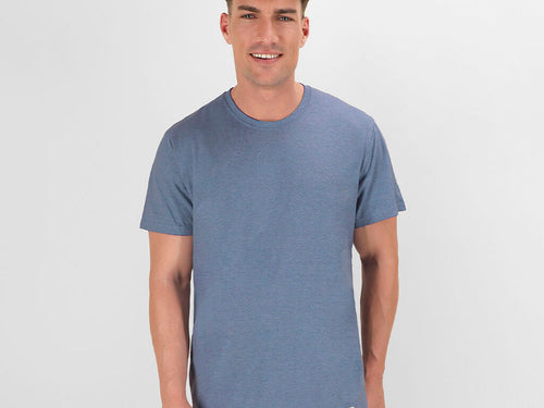Adult T-shirt made of 60% recycled cotton in combination with RPET, single jersey fabric, 150g/m2 - Bandul Personalised