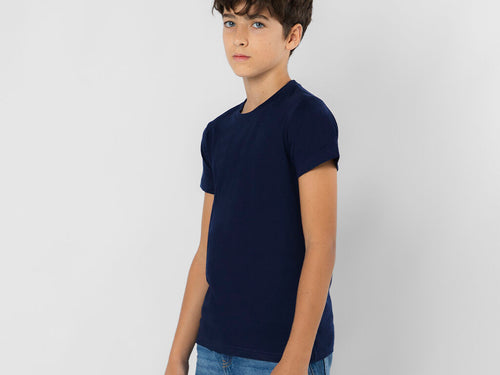 Children’s unisex tubular short-sleeve T-shirt made of 100% cotton single jersey 160 g/m² - Seiyo Personalised