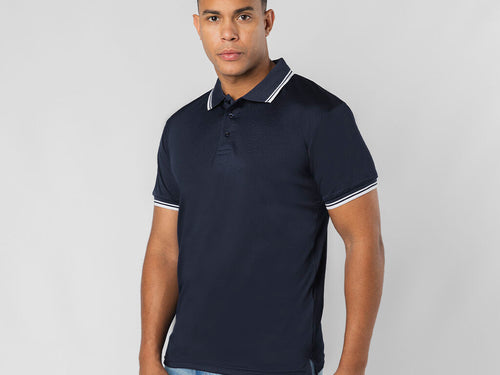 Breathable piqué polo shirt in soft 100% polyester 180g/m2 material - Zawak Personalised