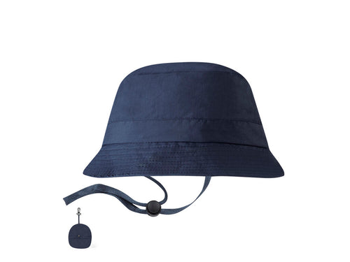 Foldable bob hat, made of soft microfibre, with practical folding system - Hetoson Personalised