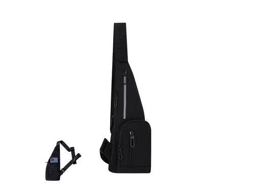 This 300D polyester messenger bag offers multiple pockets for an effective organisation - Fadaok Personalised