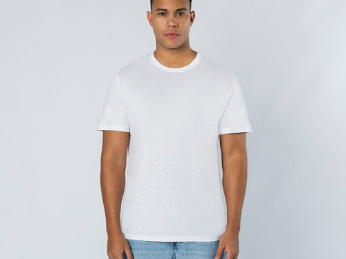 Adult tubular short-sleeve T-shirt made of 100% cotton single jersey 160 g/m² - Seiyo Personalised
