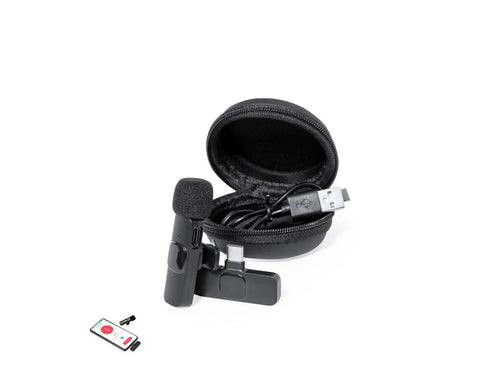 Wireless lavalier microphone for live broadcasts, video calls or podcast recording among many other uses - Spart Personalised