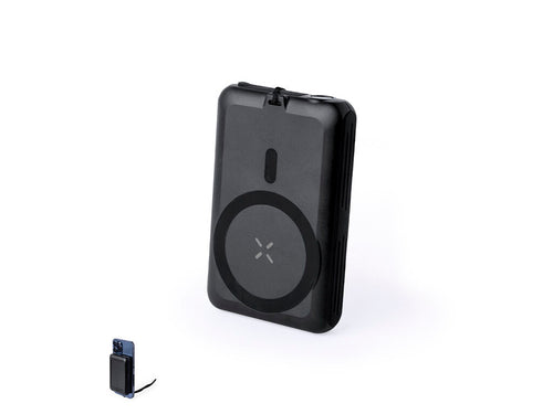 External auxiliary battery with solar charging and 5,000 mAh - Haryin Personalised