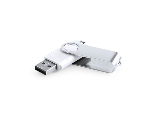 USB flash drive with 16GB capacity, with a resistant RABS body and metal swivel clip - Kursap 16GB Personalised