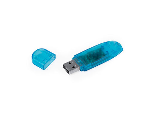 USB flash drive with 16GB capacity, made of resistant ABS with translucent finish - Steya 16GB Personalised