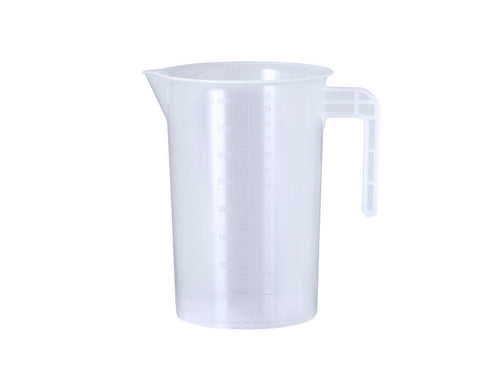 4L measuring jug made of resistant transparent PP, with integrated handle - Danlox 4L Personalised