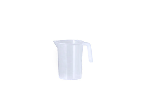 500 ml measuring jug made of resistant transparent PP, with integrated handle - Ladex 500 ml Personalised