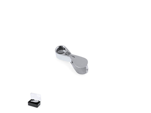 30x folding magnifier made of resistant metal - Yoplin 30X Personalised