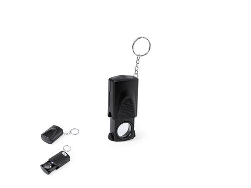 Practical key ring magnifier 20x and integrated LED light - Kondes 20X Personalised