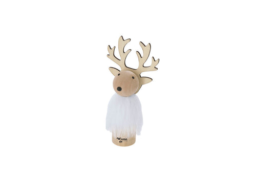 Stylish Christmas ornament made in soft wood - Guardens Personalised