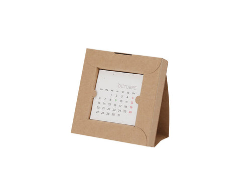 Plantable calendar made of seed paper - Krily Personalised