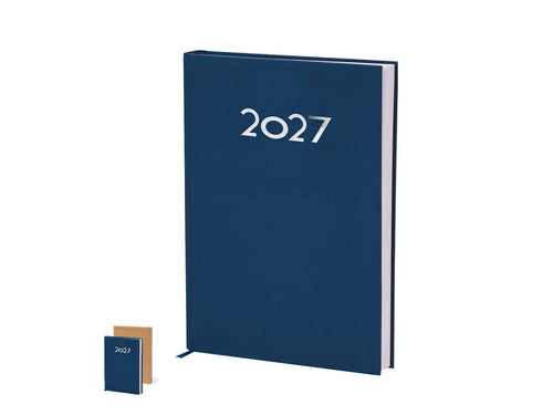 B5 size diary in soft and resistant PU leather, with padded hard covers - Bultman Personalised