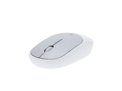 Wireless optical mouse made of durable RABS (recycled ABS), with recycled aluminium top plate - Doryt RCS Personalised