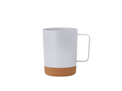 Mug made of durable, recycled PP and natural Cork - Jurgen Personalised
