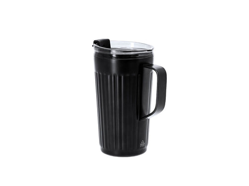 Thermal mug made of Recycled Stainless Steel with double wall and 350 ml capacity - Korplax Personalised