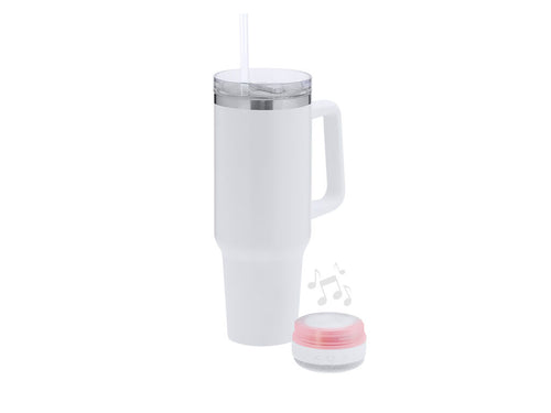 Thermal mug with integrated Bluetooth® 5 - Tracir Personalised