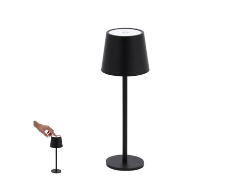 Stylish Lamp with Black ChromeFinish - Tanik Personalised