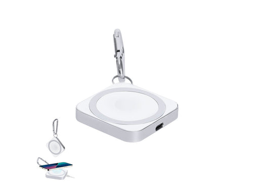 15W wireless charger made of aluminium - Hidmon Personalised