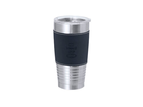 Insulated Mug made of double-walled stainless steel and sophisticated PU - Zuncex Personalised