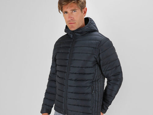 RPET Unisex jacket with hood - Dilax Personalised
