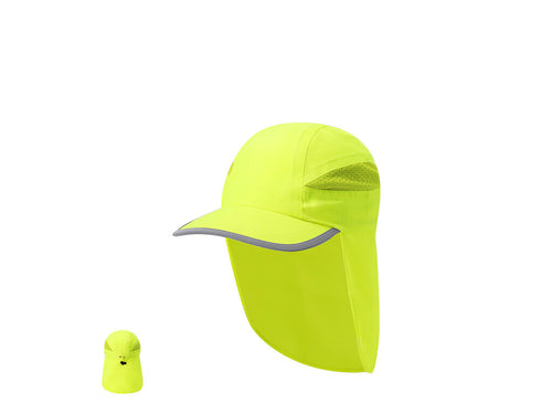 Fluorescent polyester cap, ideal for greater visibility - Fiola Personalised