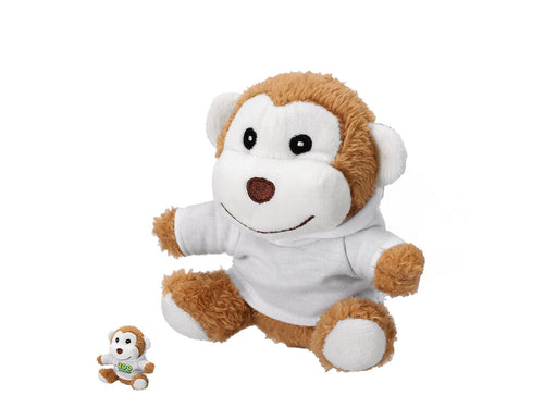 Soft teddy bear with customizable sweatshirt, ideal for sublimation - Benarek Personalised
