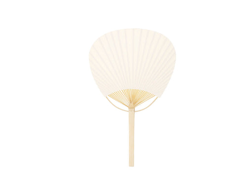 Fan made of bamboo in combination with paper - Trosad Personalised