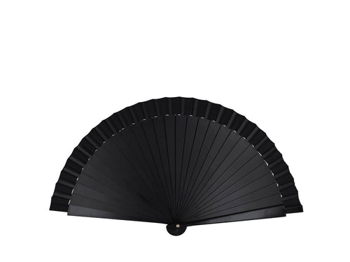 Fan with sticks in PP and matching 210D polyester fabric - Beraty Personalised