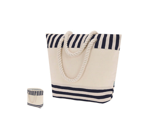 Thermal bag made of resistant RPET material with aluminum interior, ideal for maintaining the temperature of food and drinks - Sumpter Personalised