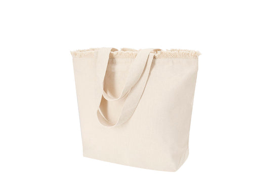 Borse A Soffietto Whistler Personalizzato - Borsa a frange realizzata principalmente in cotone di 320 g/m2