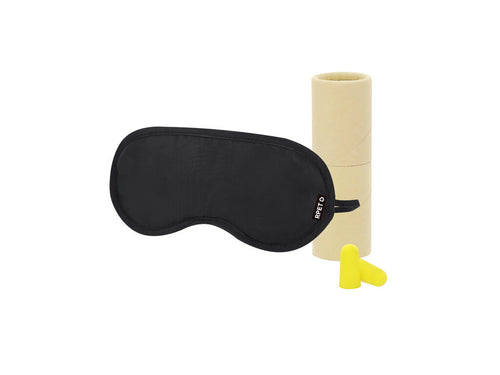 Travel set with sleep mask and earplugs - Naytiry Personalised