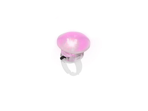 Original white ring with LED lights, ideal for parties, night events, or themed celebrations - Tayter Personalised