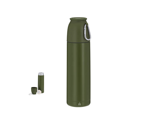 Thermal set with cup made of Recycled Stainless Steel - Clorin Personalised