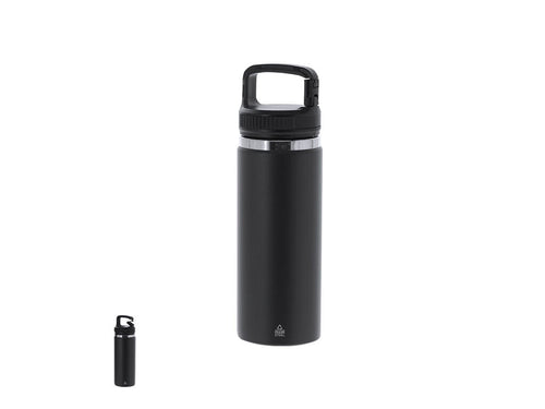 Thermal bottle with a capacity of 550 ml, made of recycled stainless steel with double walls - Nabrax Personalised