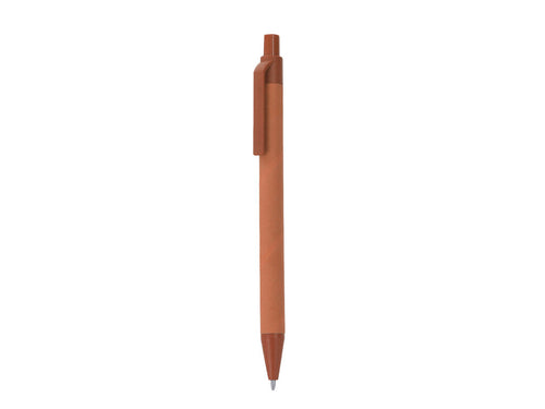 Pen made of recycled cardboard combined with wheat straw - Pinix Personalised