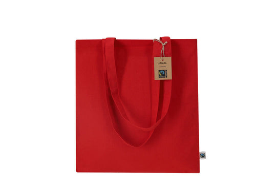 Borse Di Cotone Jamal Fairtrade Personalizzato - Borsa realizzata principalmente in cotone di 140g/m2