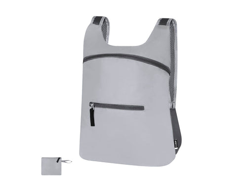 Folding backpack made of RPET - Cladox Personalised