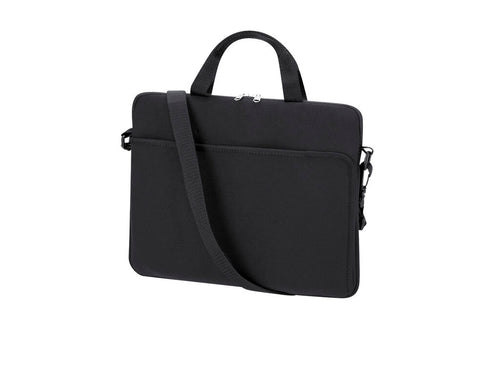 Soft shell laptop sleeve, with padded main compartment for devices up to 14 inches - Gormond Personalised