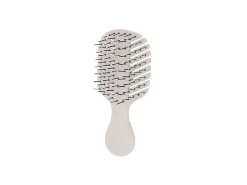 Anti-tangle and detangling brush made of wheat straw - Brackens Personalised