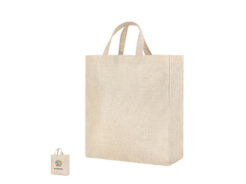 Bag made of soft and durable polyester, ideal for customization through sublimation printing - Myrena Personalised