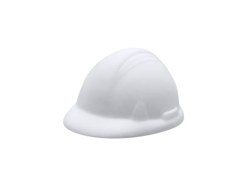 Stress ball in the shape of a hard hat, made of soft PU - Soren Personalised