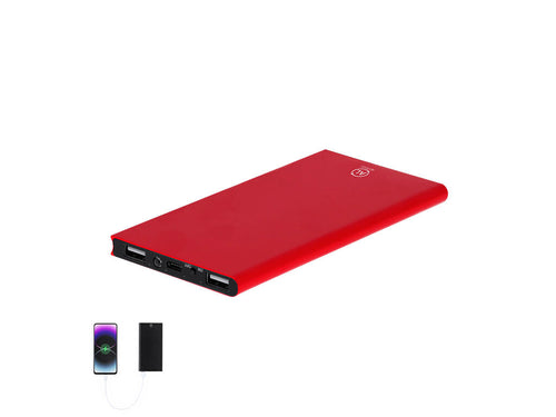 External auxiliary battery of 8,000 mAh made of Recycled Aluminum - Barrols Personalised